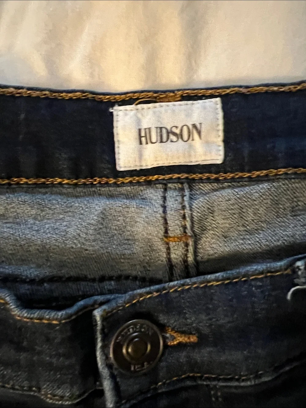 Hudson Jeans Women’s Skinny Jeans in Dark Blue Wash